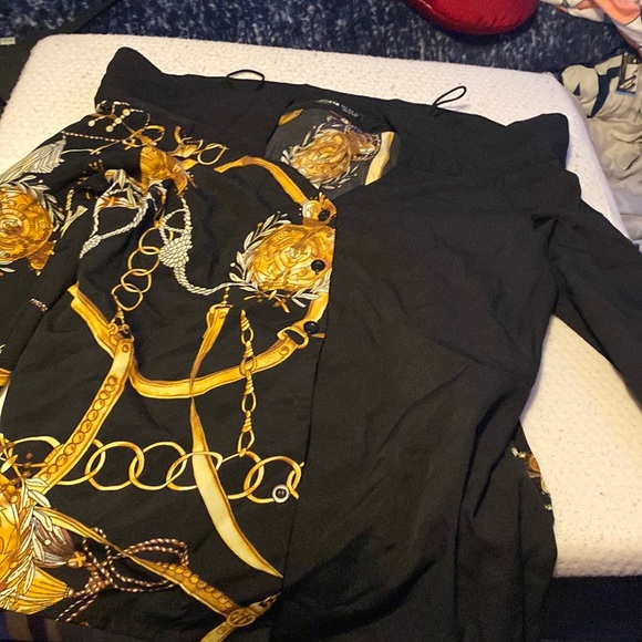 Womens long sleeve blouse shoulderless formal top size small - Picture 1 of 2